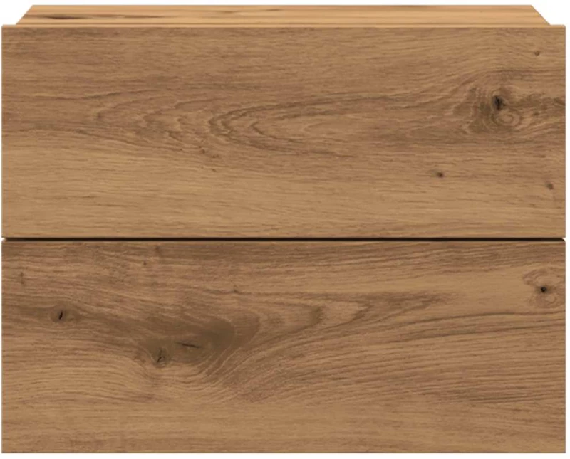 vidaXL Επιτοίχια κομοδίνα 2 τεμάχια Artisan Oak 40x32x30 cm