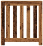 vidaXL Κάλυμμα Καλοριφέρ Όψη Παλαιού Ξύλου 78x20x82 εκ. Επεξ. Ξύλο