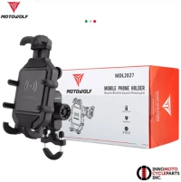 Motowolf Βάση Κινητού Μοτοσυκλέτας με Θήκη για το Τιμόνι