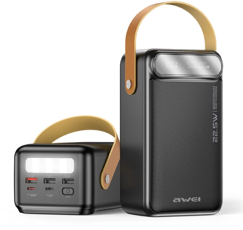 AWEI P101K Ταχυφορτιστής Power Bank 60000mAh