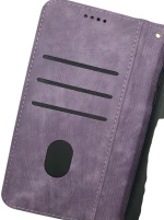 Naxius Case Book Magnet Purple XiaoMi RedMi 13C_Mi Poco C65 Naxius