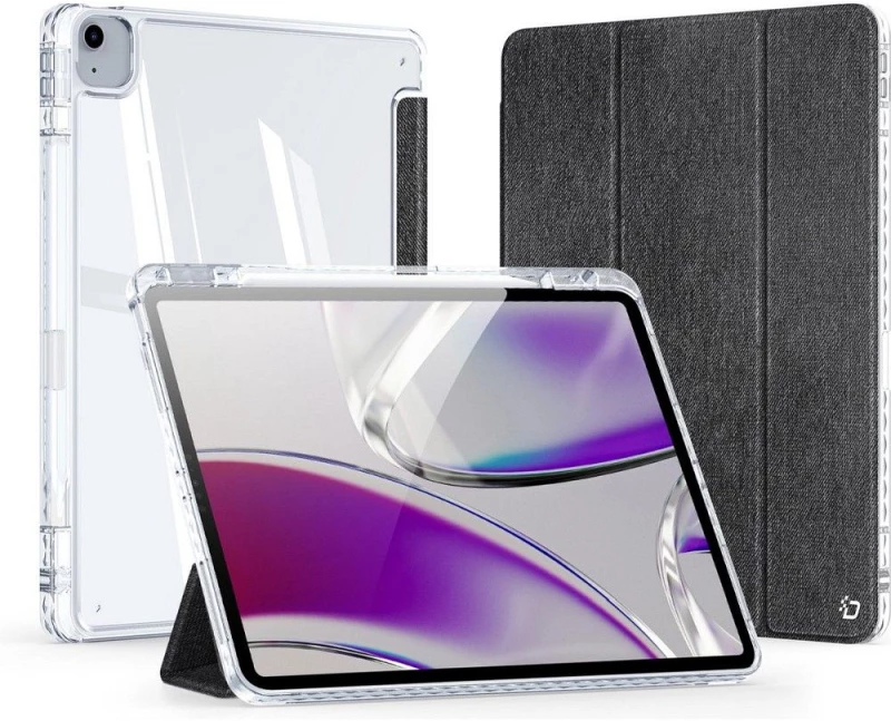 Θήκη Dux Ducis UNID foldable with pencil storage-Apple iPad Air 13" 1/2 Gen., iPad Pro 12.9 3/4/5/6 Black