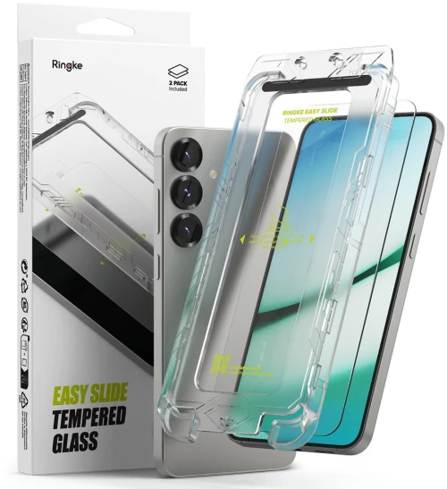RINGKE EASY SLIDE 2-PACK-SAMSUNG GALAXY S25+ PLUS CLEAR