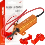 AMIO ΑΝΤΙΣΤΑΣΗ CAN-BUS 12V 50W 8Ω (CANCELLER) AMIO - 1 τεμ. 04095/AM