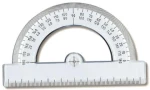Μοιρογνωμόνιο Πλαστικό Διάφανο 10cm 180 Μοιρών