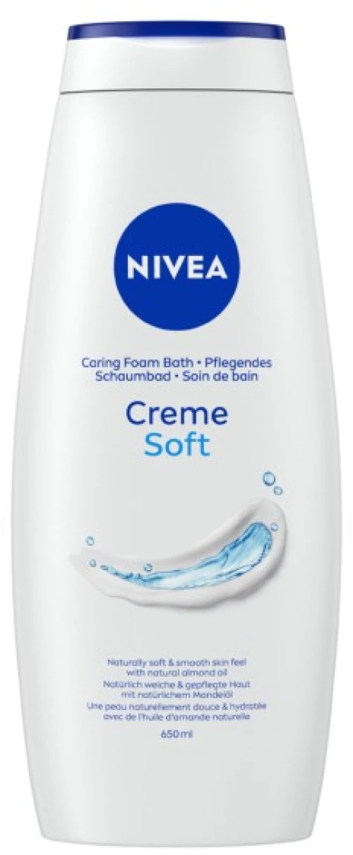 Nivea Creme Soft Κρεμώδες Αφρόλουτρο 650ml