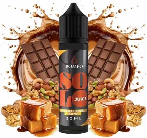 Bombo Solo Juice Flavorshot Caramel Choco Nuts 20ml/60ml