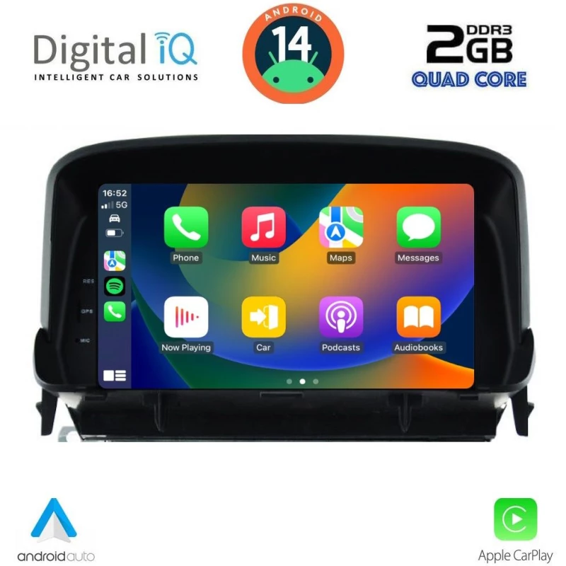 DIGITAL IQ MSD 260_CPA (7" DECK) MULTIMEDIA SYSTEM for OPEL MOKKA mod. 2012-2015