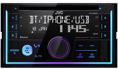 JVC kw-r930bt radio cd bluetooth usb aux iPhone