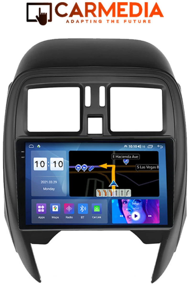 CARMEDIA CMDU4095-4 PRO PLUS TABLET 9.5'' OEM NISSAN MICRA 2010-2016 V2