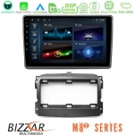 Bizzar m8² Series 8core Android14 4+32gb  Fiat 500l Navigation Multimedia Tablet 10" με Carplay & Android Auto u-m82-Ft410