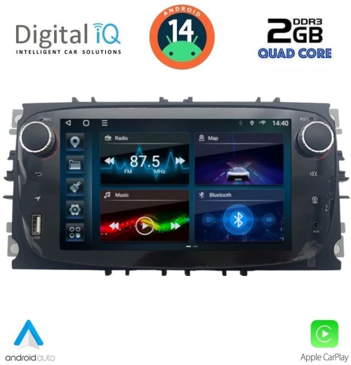 DIGITAL IQ BLD 203B_CPA (7" DECK) MULTIMEDIA for FORD mod. 2007-2011