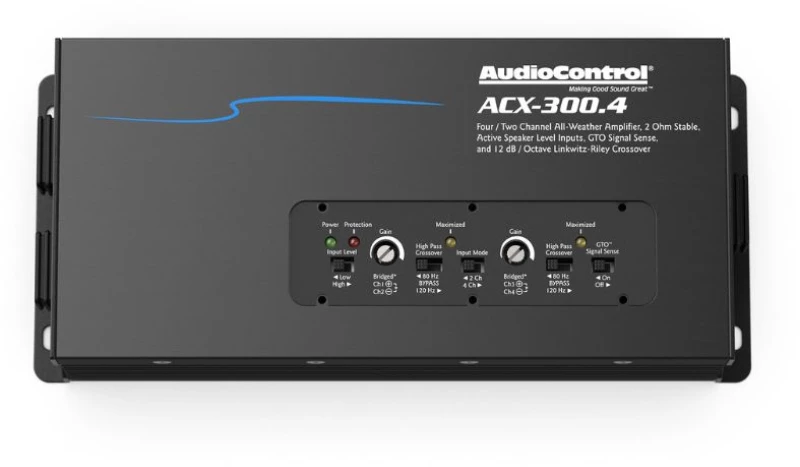 Audiocontrol ACX-300.4 All-Weather 4 channel Amplifier 300 Watt