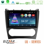 Bizzar lq Series 4core Android14 2+32gb Mercedes W203 Facelift Navigation Multimedia Tablet 9" με Carplay & Android Auto u-lq-Mb0926