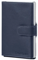 Samsonite 133890-1090 Alu Fit Slide, Καρτοθήκη, Δέρμα, Μπλε