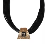 Kostibas 1010-681GM, Με μοτίφ, Μεταλλικό, Χρυσό