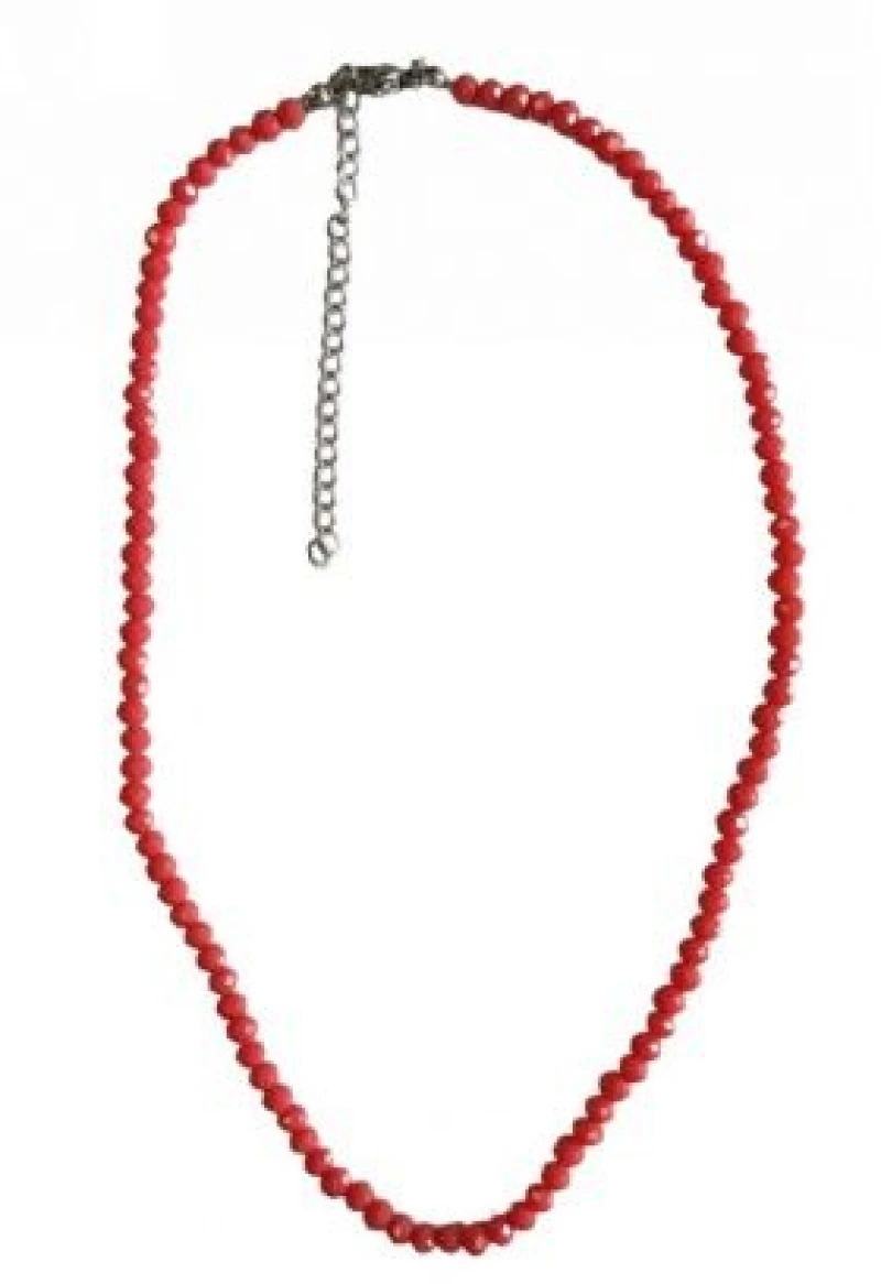 Kostibas 1023-001I1, Κολιέ, Κρύσταλλο, Κοραλί
