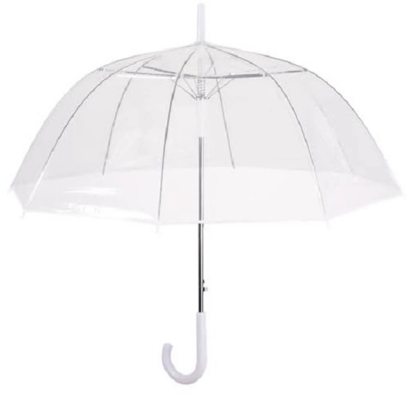 Rain A-12063, Ομπρέλα αυτόματη, Διάφανη