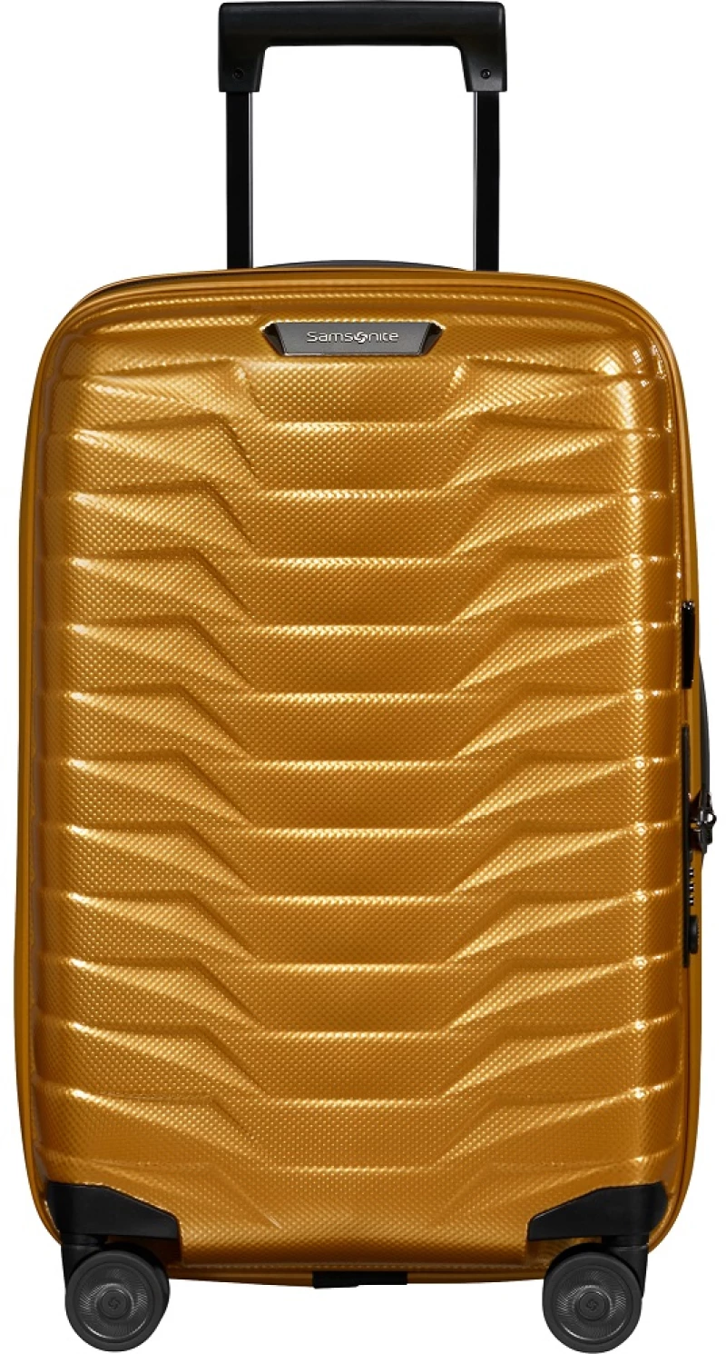 Samsonite 140087-6856 Proxis, Πολυπροπυλένιο, Μικρή/Καμπίνας 55CM, Κίτρινο