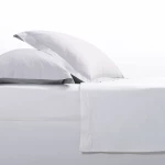 Σεντόνι Elements 24 White Nef-Nef Homeware King Size 280x270cm 100% Βαμβακοσατέν