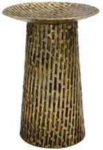 Κηροπήγιο 939-124-047 13x20cm Antique Gold Μέταλλο