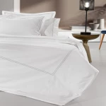 Μαξιλαροθήκες Nice Oxford Natural-Light Silver Guy Laroche 52X72 100% Βαμβακοσατέν