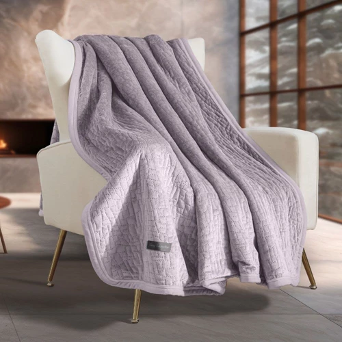 Ριχτάρι Bolzano Με Μαξιλαροθήκη (Σετ 2τμχ) Melanze Guy Laroche Πολυθρόνα 130x170cm Πολυέστερ