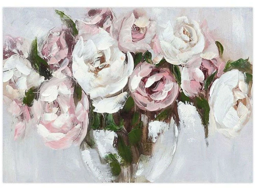 Πίνακας Καμβάς Flower 35501 166-224-046 100x3x70cm Multi Οριζόντιοι Καμβάς