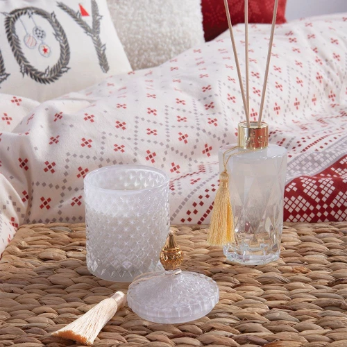 Αρωματικό Κερί Spicy Ginger 200gr Red Nef-Nef Homeware