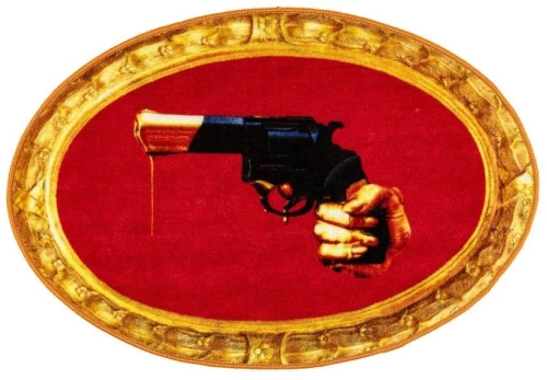 Χαλάκι Οβάλ Revolver 18188 60x90cm Multi Seletti 60Χ90 Recycled