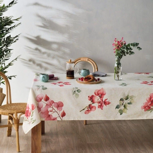Τραπεζομάντηλο Popina Multi Kentia 160X160 Βαμβάκι-Πολυέστερ