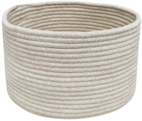Καλάθι Αποθήκευσης Gram LOR-BSK-GRAM-NAT Φ35x20cm Natural Lorena Canals Βαμβάκι-Πολυέστερ