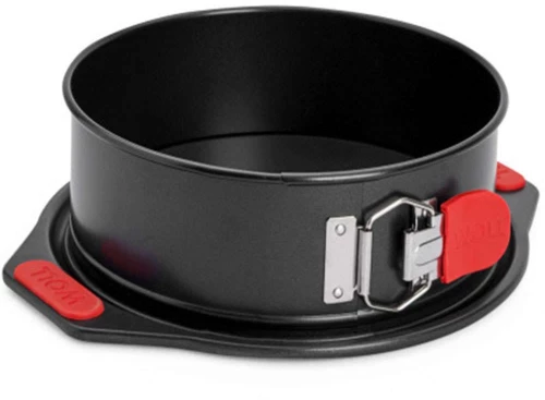 Φόρμα Κέικ Αντικολλητική Λυόμενη Let's Bake! WB14 20x7cm Black-Red Woll Ατσάλι, Αλουμίνιο