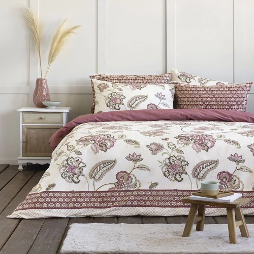 Σεντόνια Carmen Με Λάστιχο (Σετ 3τμχ) Multi Nima Μονό 100x232cm 100% Βαμβάκι