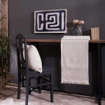 Τραβέρσα Mineapolis 01 Ecru Teoran 45X180 Βαμβάκι-Ακρυλικό