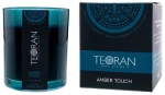 Αρωματικό Κερί Amber Touch Στρόγγυλο 130gr Teoran