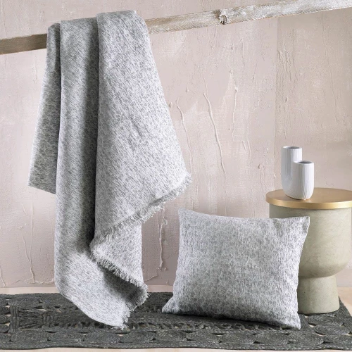 Ριχτάρι Stefan Grey Ρυθμός Πολυθρόνα 160x180cm Βαμβάκι-Chenille