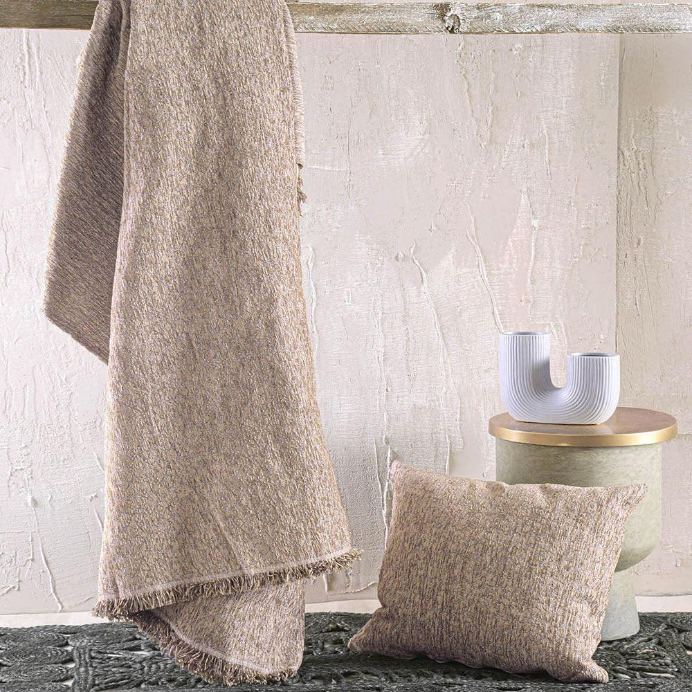 Ριχτάρι Stefan Brown Ρυθμός Διθέσιο 180x240cm Βαμβάκι-Chenille