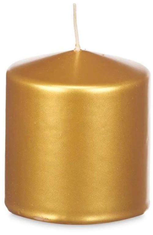Κερί Κορμός 029.92542 9x10cm Gold