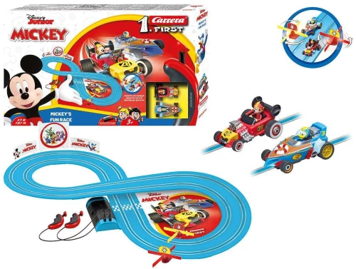 Πίστα Mickeys Fun Race Slot 1.First Disney Junior 20063045 Multi Carrera Toys