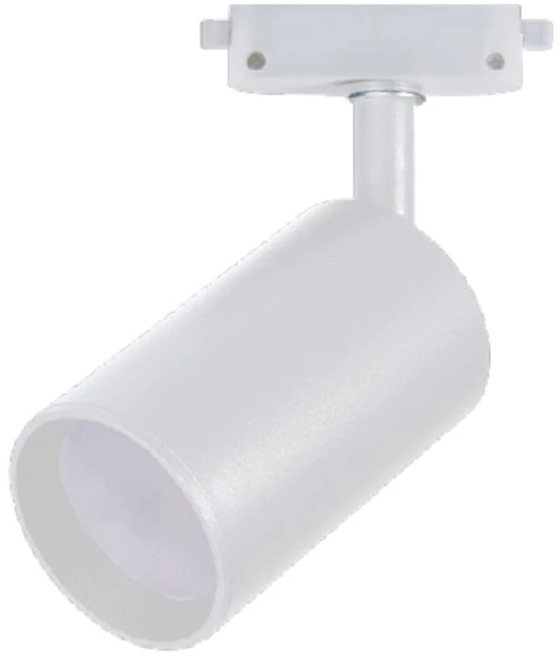 Σποτ Μονοφασικής Ράγας T1-05900 6x9,7cm GU10 White Inlight