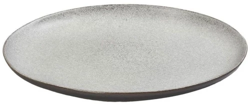 Πιάτο Ρηχό Στρογγυλό Etna FRL203K4 Φ33,5x3,5cm Off White Espiel Πηλός