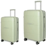 Βαλίτσα Trolley (Σετ 2Τμχ) N1595 50/60 Light Green Newcom