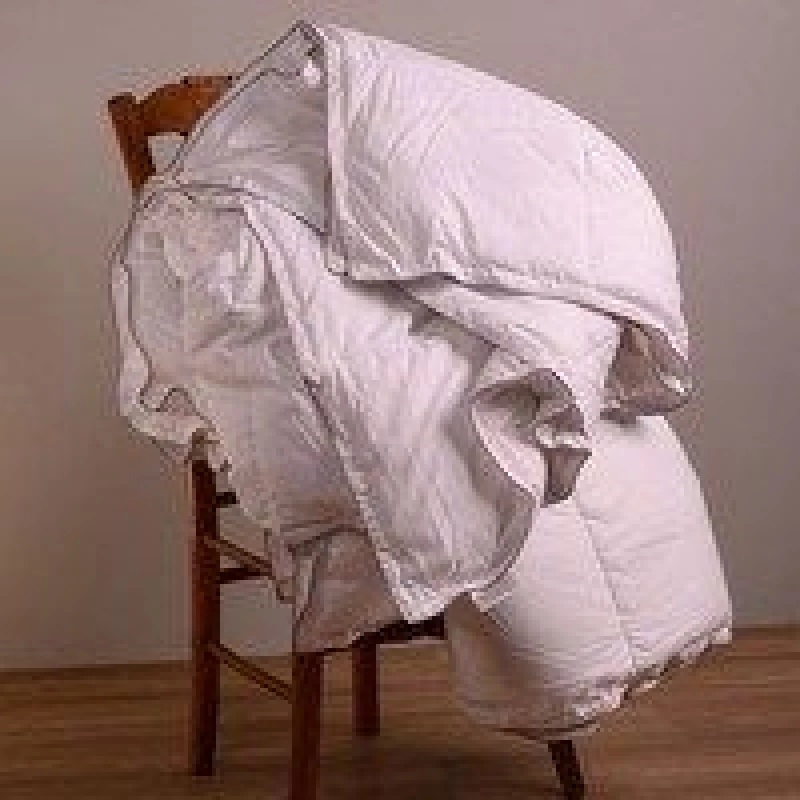 Πάπλωμα Σατέν Ρίγα 4 Εποχών (2 Σε 1) White Melinen King Size 260x240cm Microfiber
