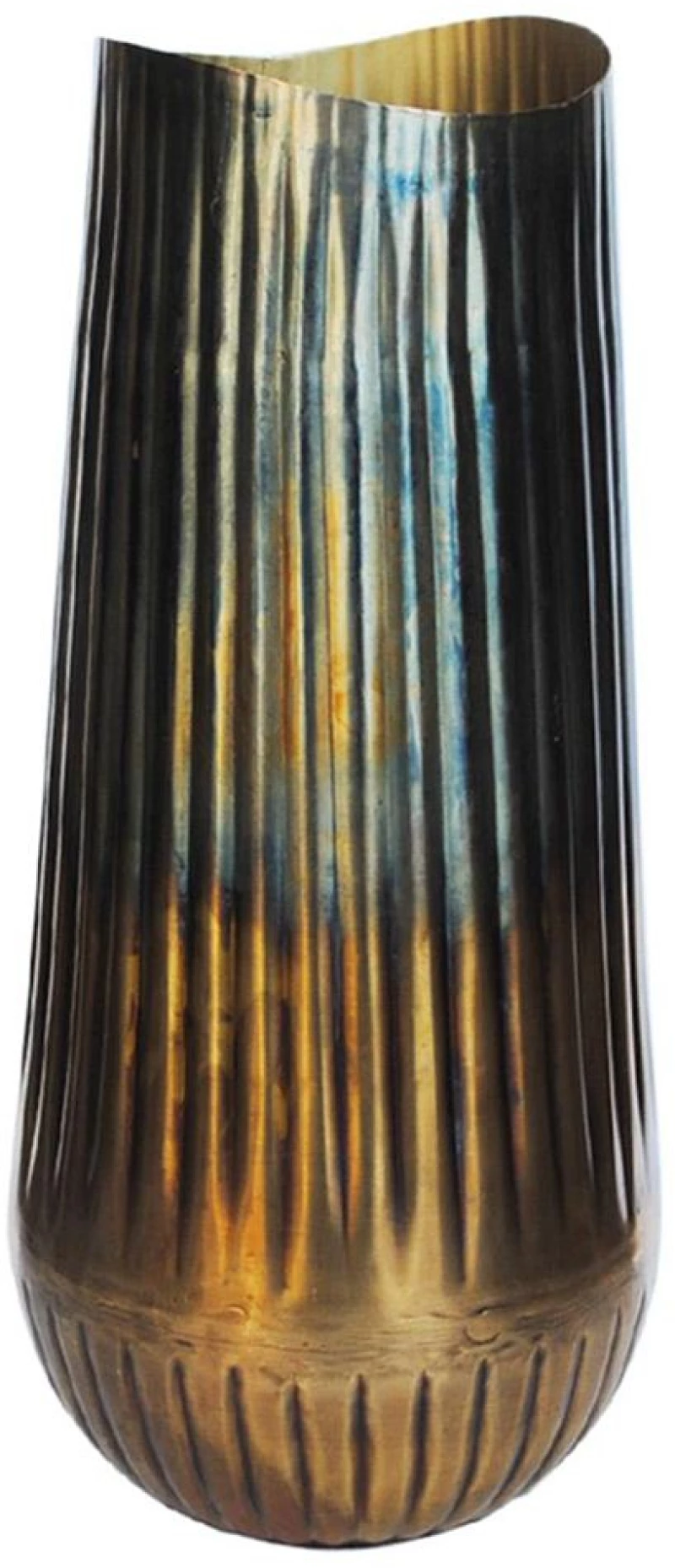 Βάζο Μεταλλικό 00.07.72026 Φ18,5x40cm Bronze-Multi Μέταλλο