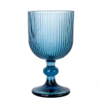 Ποτήρι Νερού Κολωνάτο Noris 52.501.53 350ml Blue Cryspo Trio Γυαλί