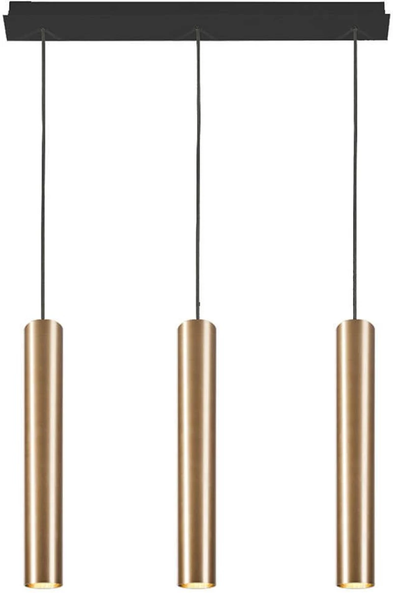 Φωτιστικό Οροφής - Ράγα Eye 7863 3x10W GU10 Solid Brass Nowodvorski Μέταλλο