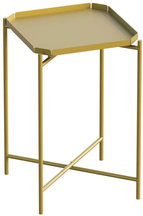 Τραπεζάκι Βοηθητικό 491CRT1145 46x46x56cm Gold