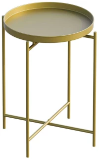 Τραπεζάκι Βοηθητικό 491CRT1135 Φ46x56cm Gold