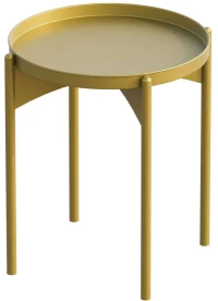 Τραπεζάκι Βοηθητικό 491CRT1136 Φ44x57cm Gold